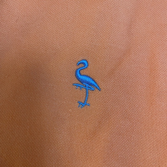 Tailorbyrd polo-orange NWOT - Picture 5 of 6